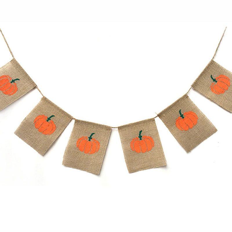 Cute Pumpkin flags, 200cm